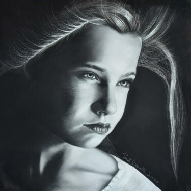 Peinture intitulée "Douce Amertume" par Paule Benatti, Œuvre d'art originale, Pastel Monté sur Carton