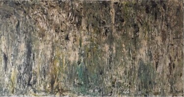 Peinture intitulée "Hiver dans la campa…" par Claudine Janel, Œuvre d'art originale, Acrylique Monté sur Châssis en bois