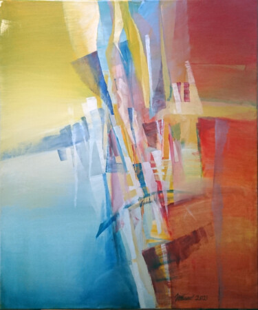 제목이 "COLORFULLY MAJOR"인 미술작품 Nikolai Taidakov로, 원작, 기름