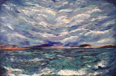 Original painting "Sea Wind" Картина под названием "Original painting "…" - Olga Rokhmanyuk (ROArtUS), Подлинное произведение искусства, Акрил