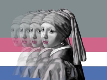 Arts numériques intitulée "Hollands glorie" par Marlies Van Leeuwen, Œuvre d'art originale, Peinture numérique