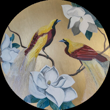 绘画 标题为“Beautiful Сreatures” 由Ekaterina Khovanskaya, 原创艺术品, 油