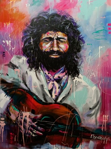 "Camarón de la isla" başlıklı Tablo Aliaksandra Tsesarskaya tarafından, Orijinal sanat, Akrilik