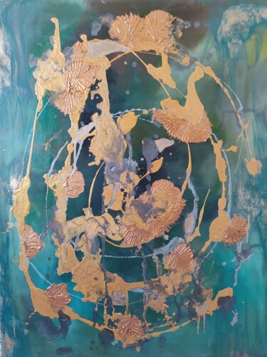 绘画 标题为“"материя"” 由Khayrullina Venera Akhatovna (VeraKhay), 原创艺术品, 油