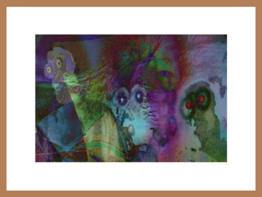 Digital Arts titled "B7a...71x51 peintur…" by Laurent Pradat, Original Artwork, Digital Painting