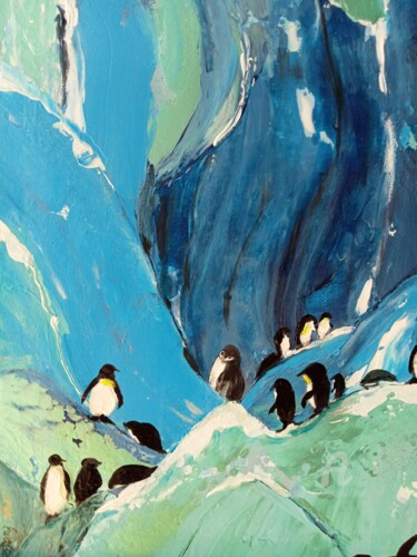 绘画 标题为“Icebreakers” 由Ewa Mościszko, 原创艺术品, 丙烯