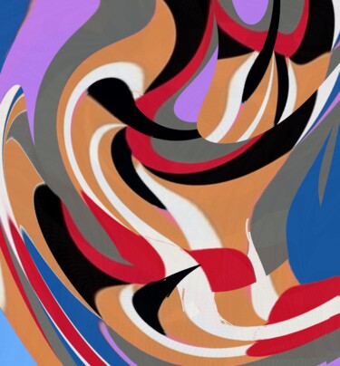 Digital Arts titled "Parallax" by Peter Jalesh, Original Artwork, Digital Painting