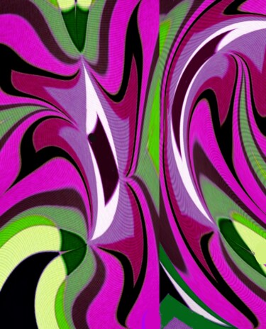 Digital Arts titled "Latter-day blossoms" by Peter Jalesh, Original Artwork, Digital Painting
