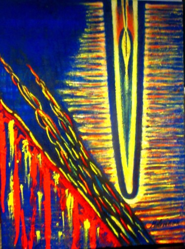 Peinture intitulée "ECOLOGICAL AWARENES…" par Marianne Charlotte Mylonas-Svikovsky (Marlo), Œuvre d'art originale, Huile