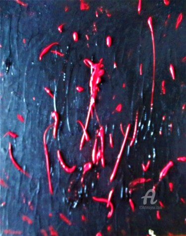 Ζωγραφική με τίτλο "Colors Flamenco" από Roberto Urbano, Αυθεντικά έργα τέχνης, Ακρυλικό Τοποθετήθηκε στο Ξύλινο φορείο σκελ…