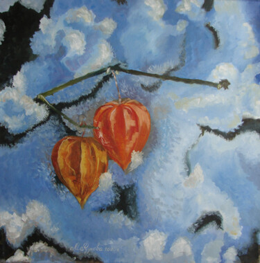 Painting titled "Together" by Marija Rudnewa, Original Artwork, Oil