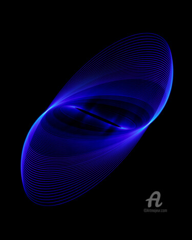 Photography titled "Bum_Lichtkreis26k" by Gerhard Bumann, Original Artwork, Analog photography