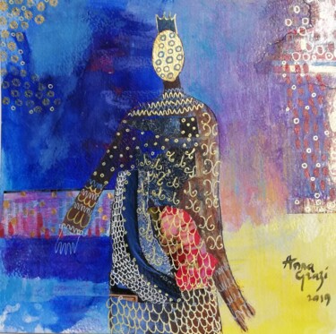Le prince élégant 「Le prince élégant」というタイトルの絵画 Anna Graziによって, オリジナルのアートワーク, アクリル