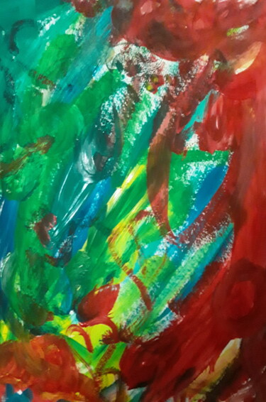 Painting titled "Love is" by Ivan Skripel, Original Artwork, Gouache