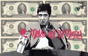 绘画 标题为“Tony money” 由Otist, 原创艺术品, 丙烯