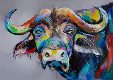 Tired buffalo