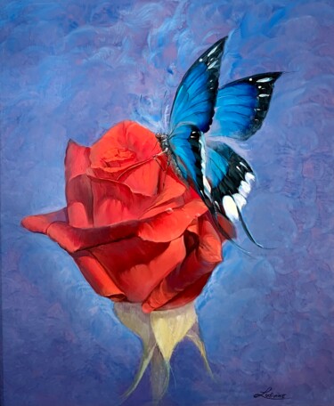 Peinture intitulée "Notre belle nature" par Ludivine Corominas, Œuvre d'art originale, Huile