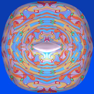 Flat Earthers Fleeting Rejoice Arts numériques intitulée "Flat Earthers Fleet…" par Phillip Reese, Œuvre d'art originale, Travail numérique 2D