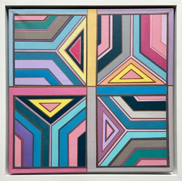 Labyrinth Frank Painting titled "Labyrinth Frank" by Marina Astakhova, Original Artwork, Acrylic