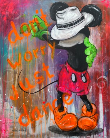 绘画 标题为“don`t worry, just d…” 由Sabrina Seck, 原创艺术品, 丙烯