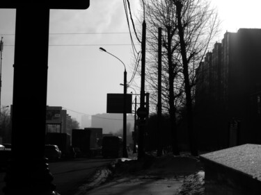 Photographie intitulée "Шоссе" par Valeria Nikitina, Œuvre d'art originale, Photographie numérique