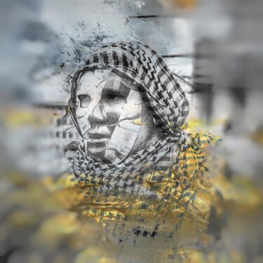 摄影 标题为“Gilets Jaunes” 由Patrick Maze, 原创艺术品, 数码摄影