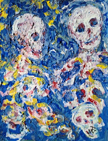 「Till Death Us Do Pa…」というタイトルの絵画 Andrew Walaszekによって, オリジナルのアートワーク, アクリル