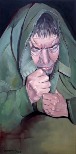 Peinture intitulée "Raison close V" par Hélène Lazowinsky, Œuvre d'art originale, Huile