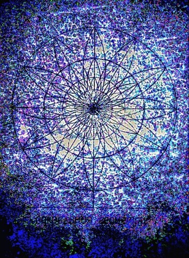 数字艺术 标题为“Future. Sacred geom…” 由Kuvandik Dusmanov, 原创艺术品, 铅笔