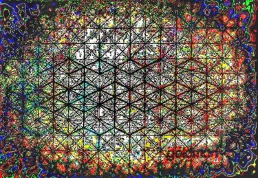 数字艺术 标题为“Future. Metamorphos…” 由Kuvandik Dusmanov, 原创艺术品, 铅笔
