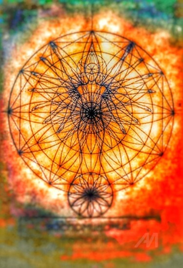 数字艺术 标题为“Future. Awakening.” 由Kuvandik Dusmanov, 原创艺术品, 数字油画