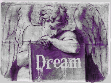 绘画 标题为“Dream” 由Tony Rubino, 原创艺术品, 丙烯 安装在木质担架架上