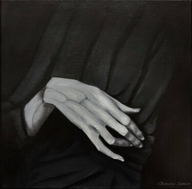 Peinture intitulée "Skinny" par Octavia Sellier, Œuvre d'art originale, Huile