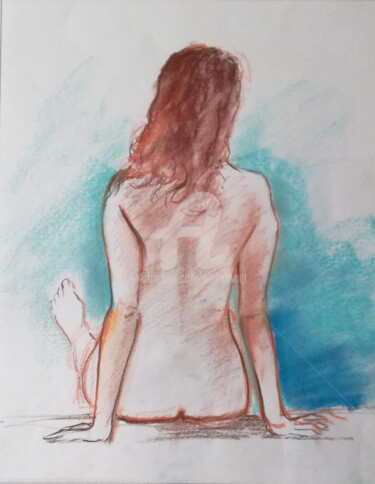 Fanny 03 Dessin intitulée "Fanny 03" par Alain Ravaut, Œuvre d'art originale, Pastel