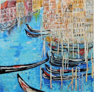 绘画 标题为“Venice” 由Shahid Zuberi, 原创艺术品, 丙烯
