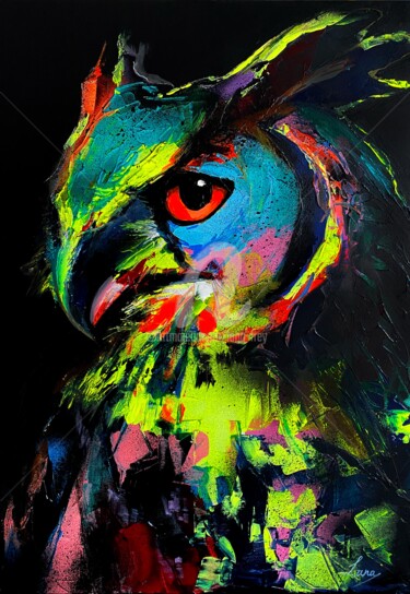 Painting titled "Another love" by Lana Frey, Original Artwork, Acrylic Mounted on Wood Stretcher frame