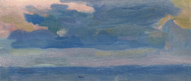 A cloud over the sea Картина под названием "A cloud over the sea" - Margarita Simonova, Подлинное произведение искусства, Масло