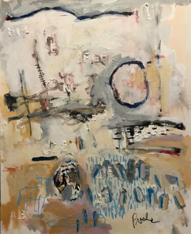 绘画 标题为“Paysage du Nord” 由Johanne Proulx, 原创艺术品, 丙烯