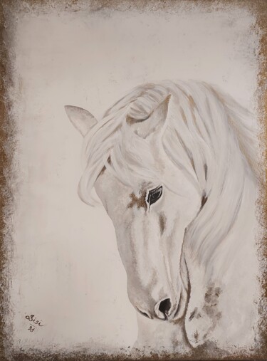 Peinture intitulée "AMULET" par Silvie Kořistková, Œuvre d'art originale, Acrylique