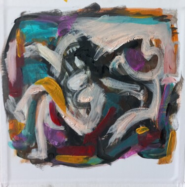 Cubisme bbvh Peinture intitulée "Cubisme bbvh" par Sam Keusseyan, Œuvre d'art originale, Acrylique