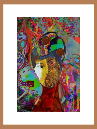 数字艺术 标题为“B15a...peinture num…” 由Laurent Pradat, 原创艺术品, 数字油画
