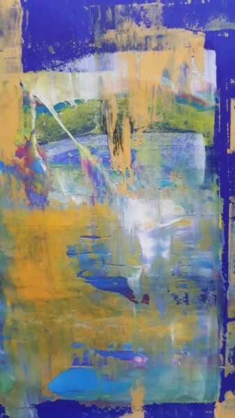 绘画 标题为“Buste” 由Corinne Prévost, 原创艺术品, 丙烯