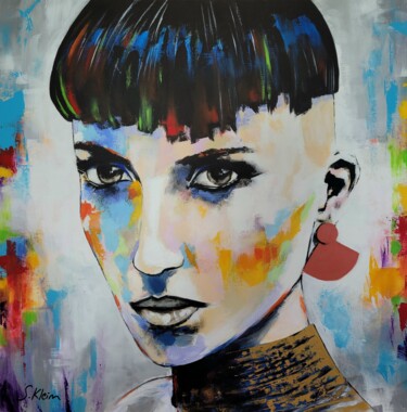 Peinture intitulée "Urbaine" par Sébastien Klein, Œuvre d'art originale, Acrylique Monté sur Châssis en bois