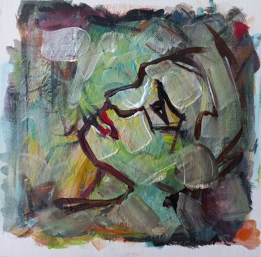 " regard sur ciel " Peinture intitulée "" regard sur ciel "" par Sam Keusseyan, Œuvre d'art originale, Acrylique