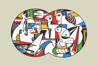 Andrographie N° 27926 Drawing titled "Andrographie N° 279…" by Lucien Ségura, Original Artwork, Marker