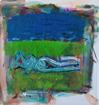 " sous ciel " hgt Peinture intitulée "" sous ciel " hgt" par Sam Keusseyan, Œuvre d'art originale, Acrylique