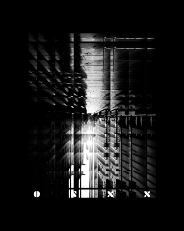 Arts numériques intitulée "🌃Prison City Part3🌃" par Oshexx, Œuvre d'art originale, Travail numérique 2D
