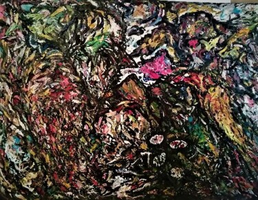 Schilderij getiteld "2 ADVENTURERS" door Joseph Urie, Origineel Kunstwerk, Olie