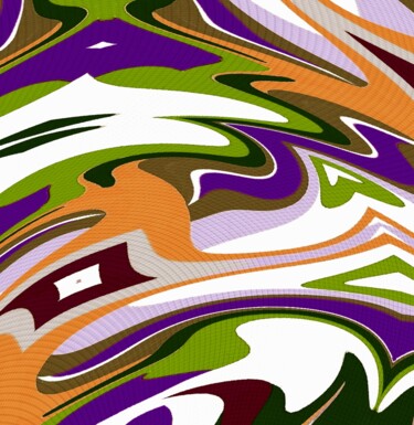 Digital Arts titled "Landscape in the run" by Peter Jalesh, Original Artwork, Digital Painting