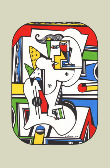 Andrographie N° 55811 Drawing titled "Andrographie N° 558…" by Lucien Ségura, Original Artwork, Marker